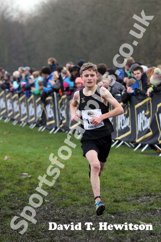 William Richardson under-15s boys,  2012 McCain Liverpool Cross Challenge.